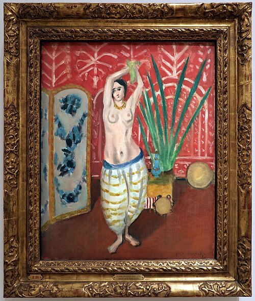 Odalisque with a Screen, 1923, Henri Matisse