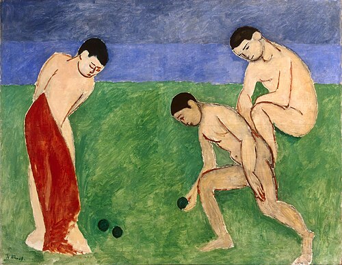 Les Joueurs de boules, 1908, Henri Matisse