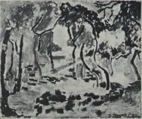 Landscape near Collioure. Study for "The Joy of Life", 1905, Henri Matisse