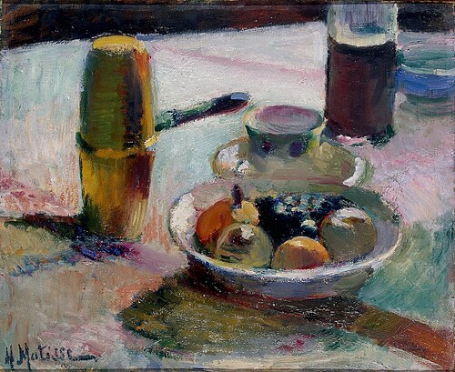 Fruit and Coffeepot, 1898, Henri Matisse