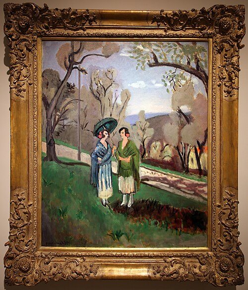 Conversation under the Olive Trees, 1921, Henri Matisse