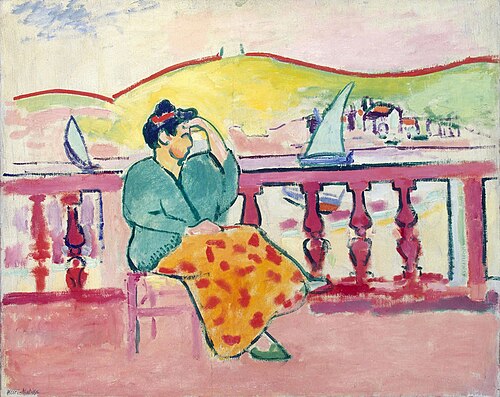 Woman on a Terrace, 1907, Henri Matisse