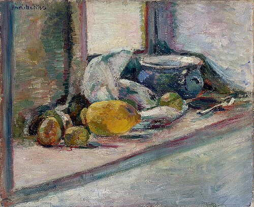 Blue Pot and Lemon, 1897, Henri Matisse