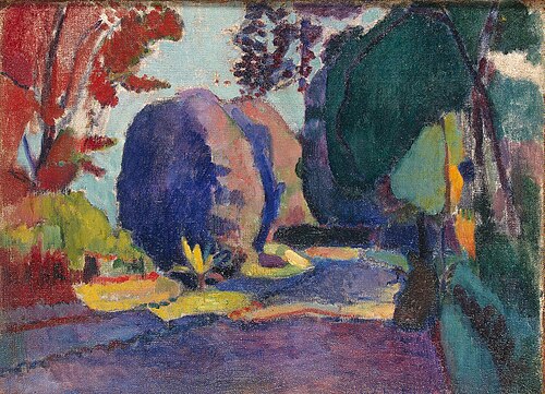 Luxembourg Gardens, 1901, Henri Matisse