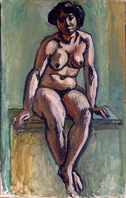 Seated Woman, 1908, Henri Matisse