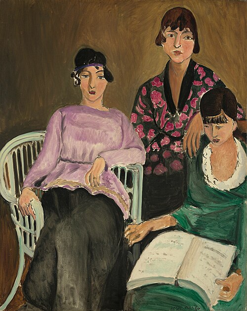 Les Trois Sœurs, 1917, Henri Matisse