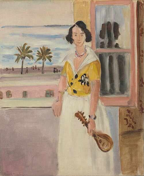 Femme à la mandoline, 1921, Henri Matisse