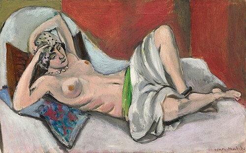 Nu drapé étendu, 1923, Henri Matisse