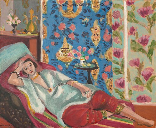Odalisque à la culotte rouge, 1922, Henri Matisse