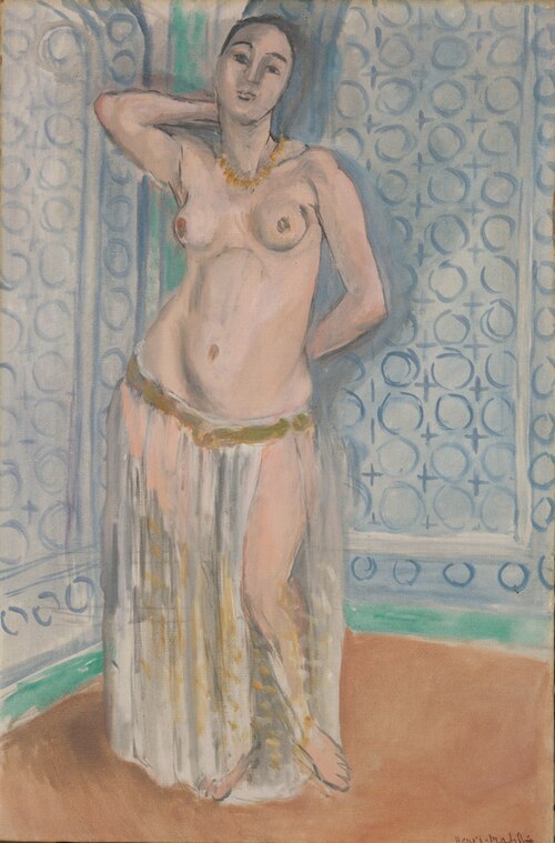 Odalisque bleue, 1921, Henri Matisse