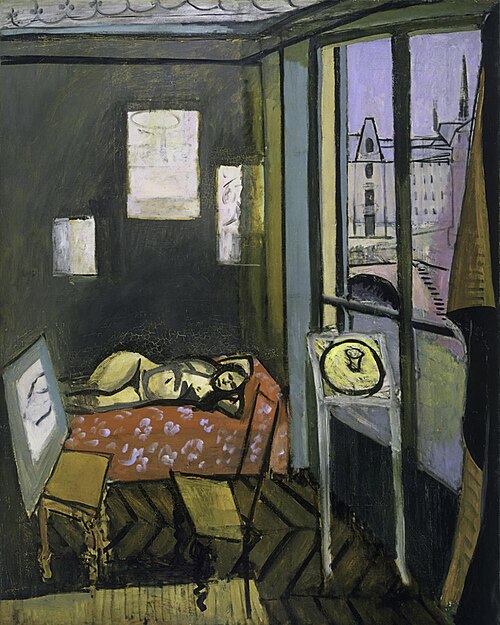 L'Atelier, quai Saint-Michel, 1916, Henri Matisse