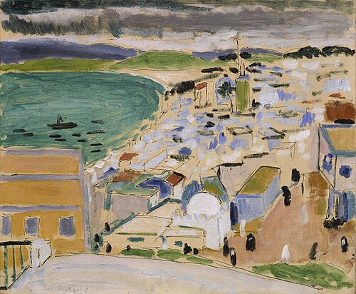 Vue sur la baie de Tanger, 1912, Henri Matisse