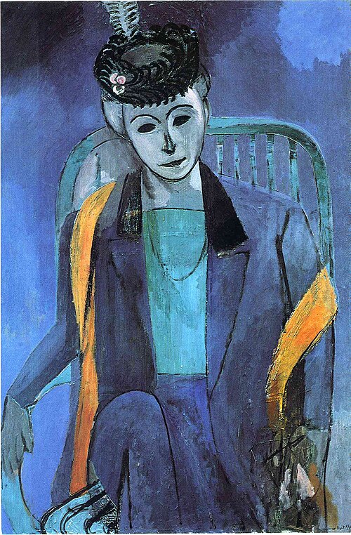 Portrait of the Artist's Wife, 1913, Henri Matisse