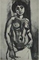 Nude. Black and Gold, 1908, Henri Matisse