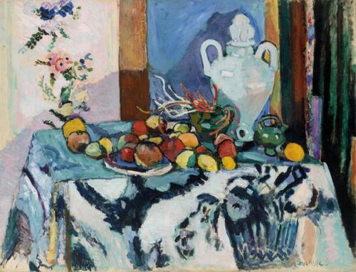 Blue Still Life (Nature morte bleue), 1907, Henri Matisse