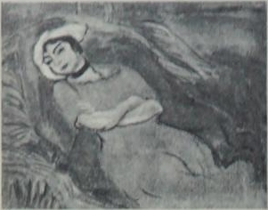 Reclining Figure in a Landscape, 1918, Henri Matisse