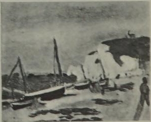 The Black Boat (Le Bateau noir), 1920, Henri Matisse