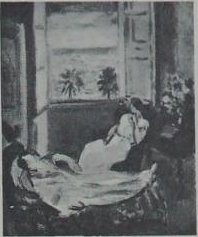 Interior with Two Figures, Open Window (Intérieur avec deux figures, fenêtre ouverte), 1921, Henri Matisse