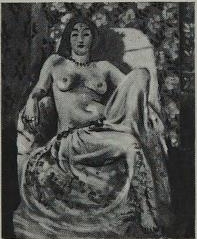 Moorish Woman (The Raised Knee) [Femme mauresque (Le Genou levé)], 1922, Henri Matisse
