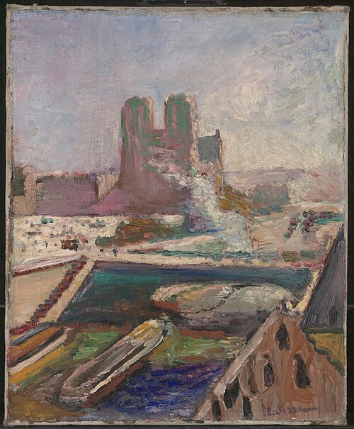 Notre-Dame, 1900, Henri Matisse
