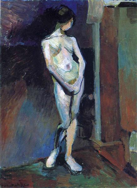 Académie bleue, 1899, Henri Matisse