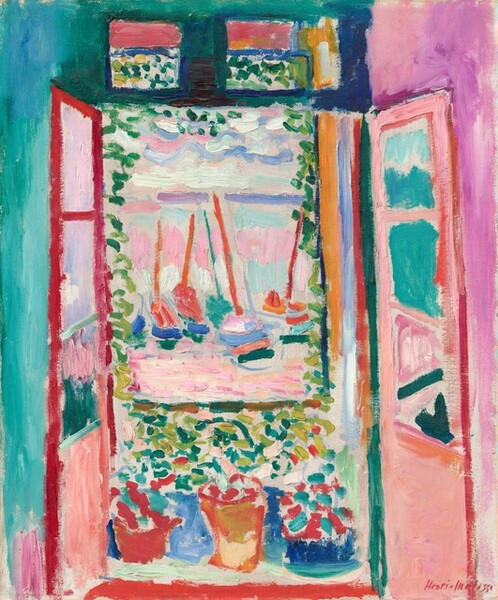 The Open Window, 1905, Henri Matisse