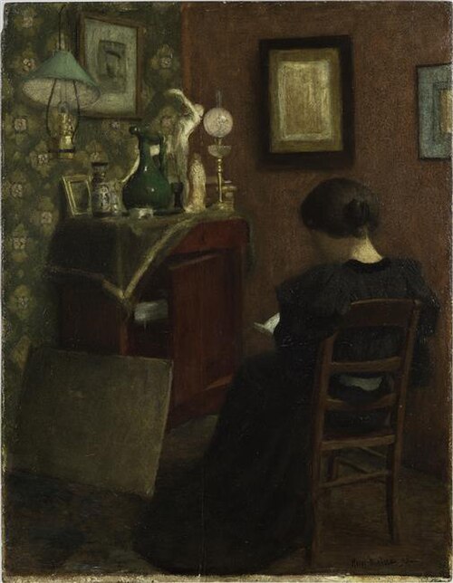 La Liseuse, 1895, Henri Matisse