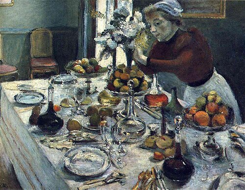 The Dinner Table, 1897, Henri Matisse