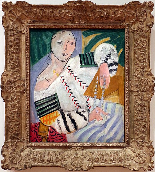 Blouse roumaine aux manches vertes, 1937, Henri Matisse
