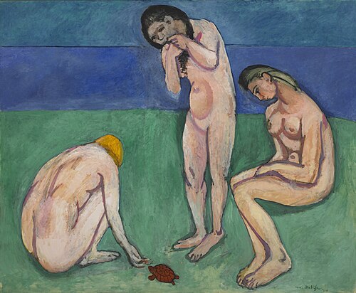 Les Baigneuses à la tortue, 1907, Henri Matisse