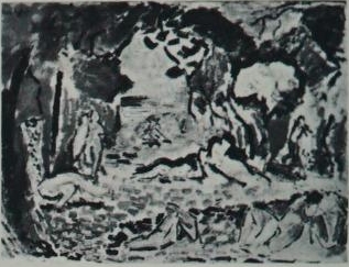 étude pour "le bonheur de vivre", 1905, Henri Matisse