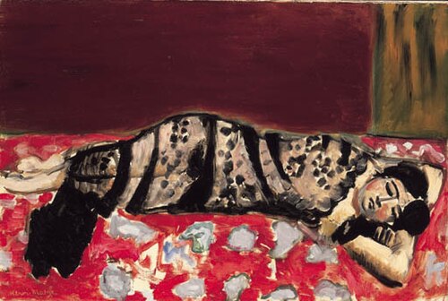 La Femme au divan, 1917, Henri Matisse