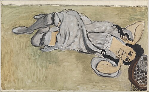Lorette à la tasse de café, 1917, Henri Matisse