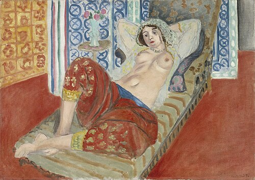 Odalisque à la culotte rouge, 1921, Henri Matisse