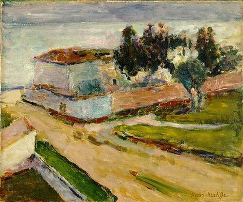 Le Mur Rose, 1898, Henri Matisse