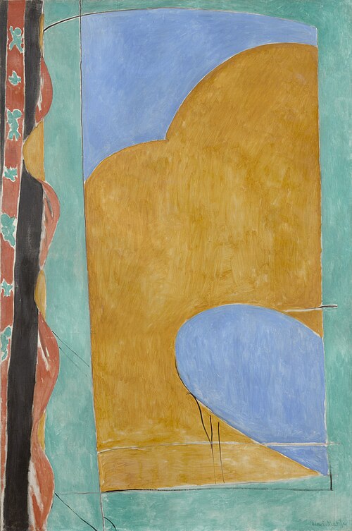 Le rideau jaune, 1915, Henri Matisse