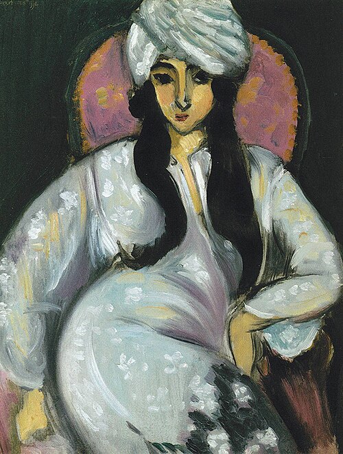 Laurette au turban blanc, 1916, Henri Matisse