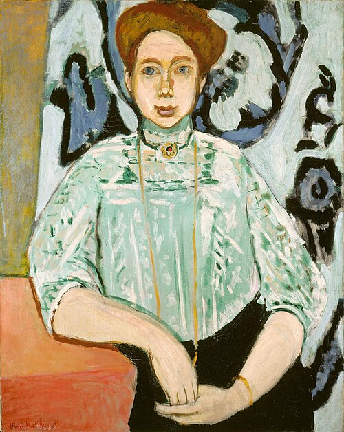 Portrait of Greta Moll, 1908, Henri Matisse