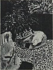 Intérieur à la fougère noire, 1948, Henri Matisse