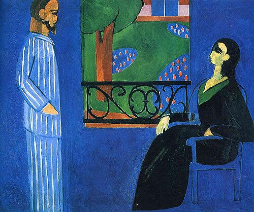 The Conversation, 1908, Henri Matisse