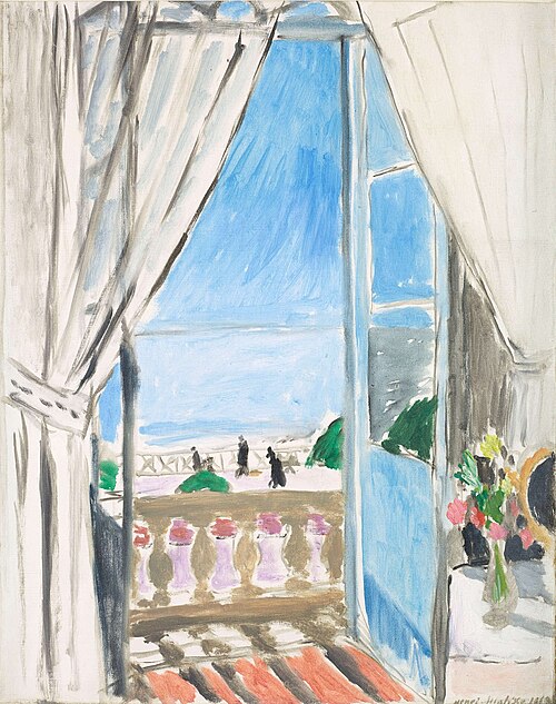 La Fenêtre ouverte, 1919, Henri Matisse