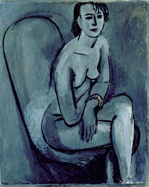 Nu gris au bracelet, 1913, Henri Matisse