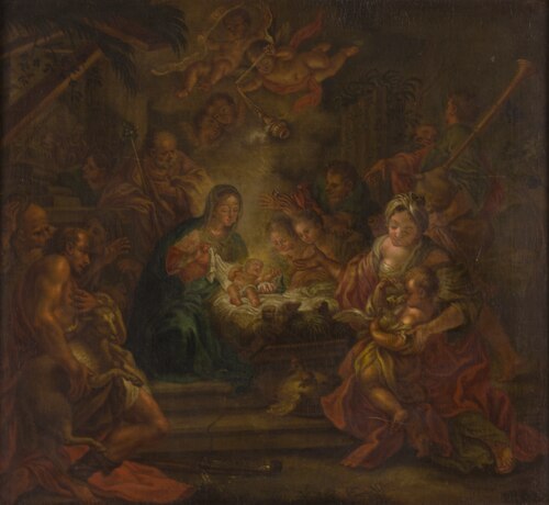 Adoration of the Sheperds, , Hans Rottenhammer