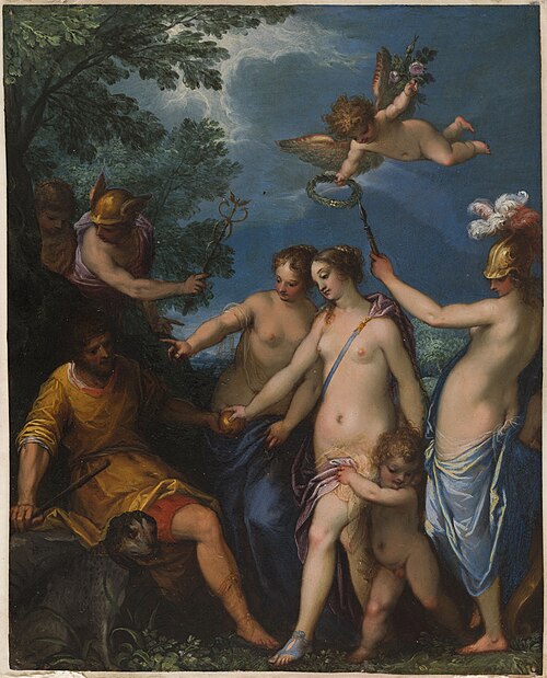 Le Jugement de Pâris, 1597, Hans Rottenhammer