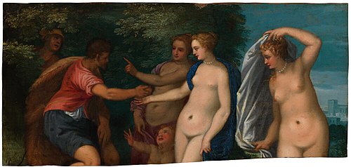 The Judgement of Paris, , Hans Rottenhammer