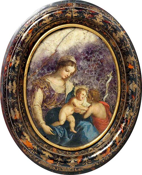 Virgin and Child with Saint John, , Hans Rottenhammer