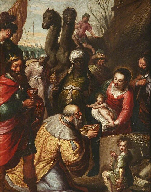The Adoration of the Kings, , Hans Rottenhammer