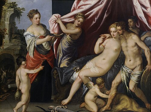 Vénus et Mars, 1604, Hans Rottenhammer