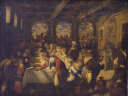 Les Noces de Cana, 1602, Hans Rottenhammer