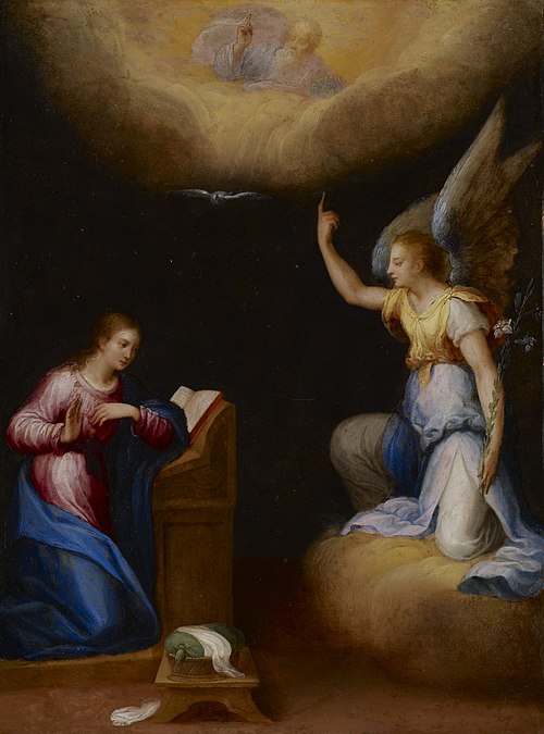 Annunciation, 1610, Hans Rottenhammer